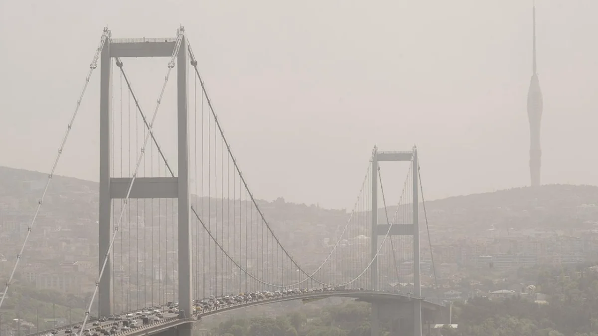 İstanbul'da çöl tozu alarmı: 3 gün etkili olacak